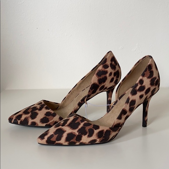 old navy leopard heels